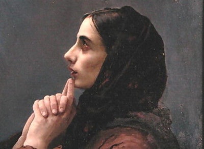 06 16 Young Woman At Prayer