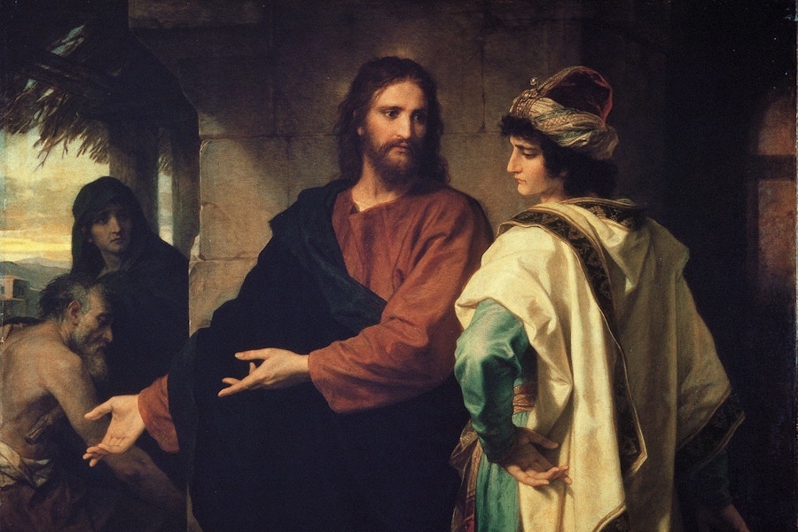 Hoffman Christ And The Rich Young Ruler