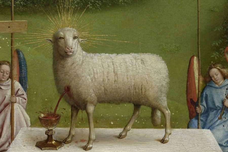 Van Eyck Mystical Lamb