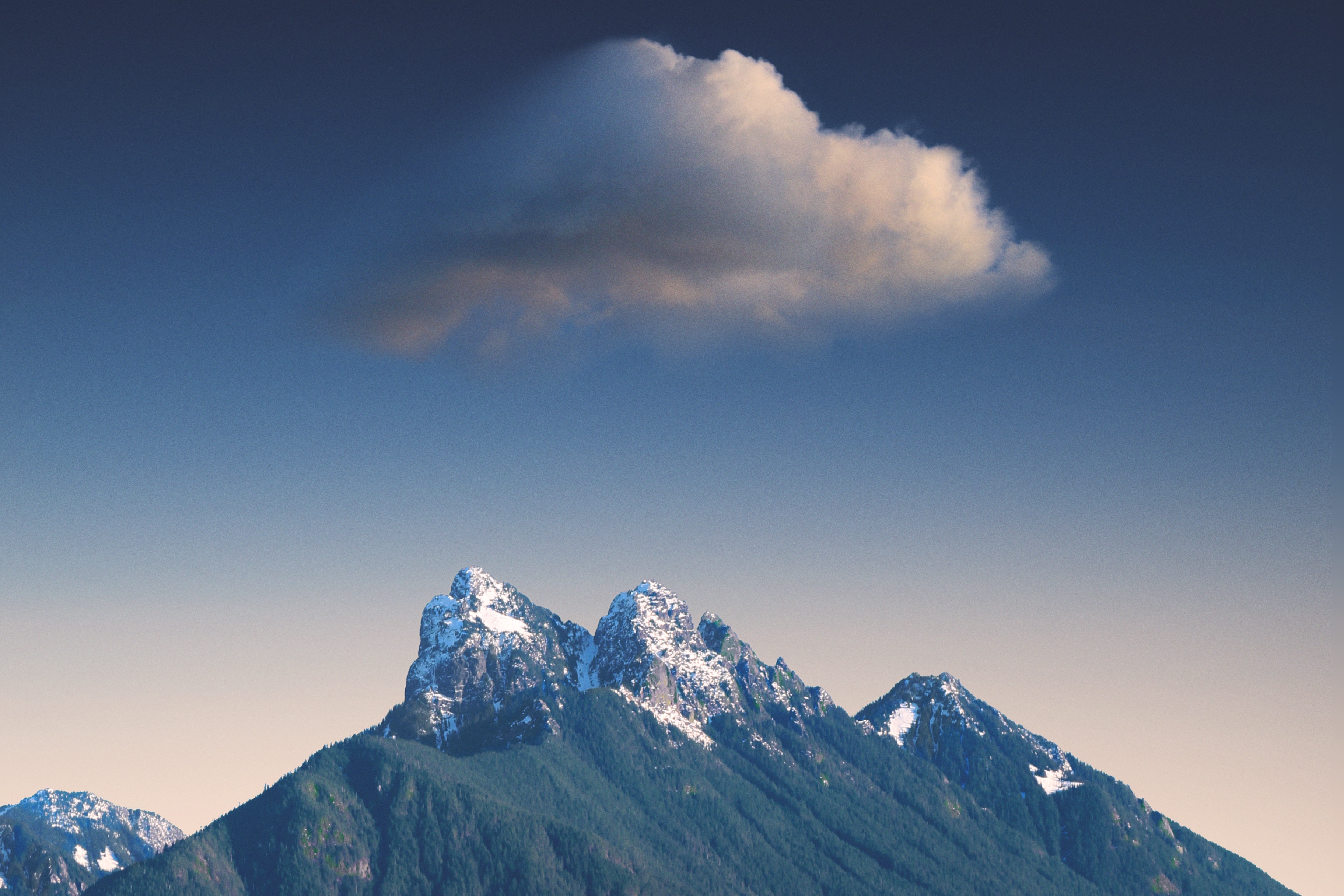 Cloud Over Mountains