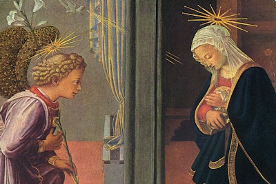 Featured Advent 2 Filippo Lippi Annunciation