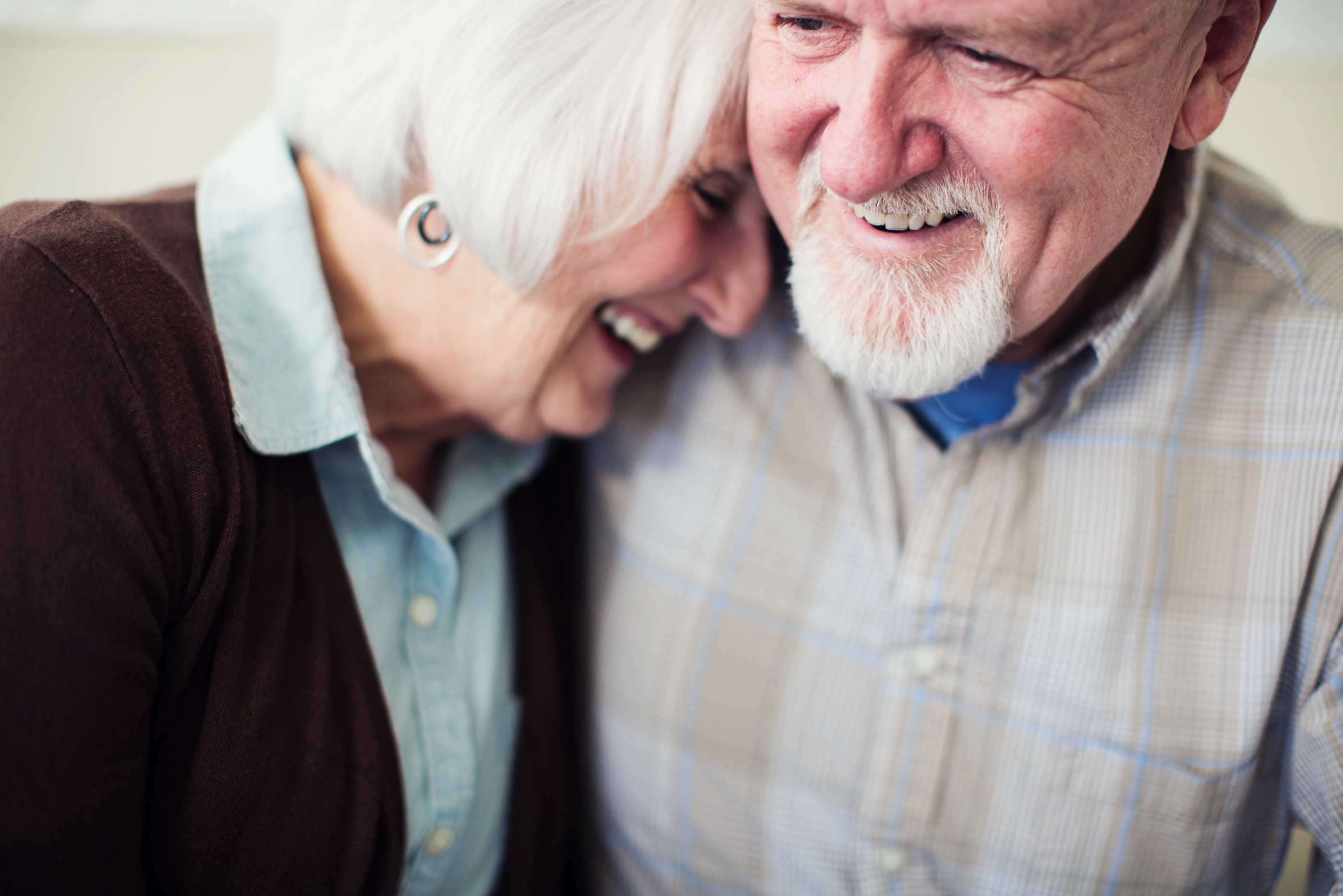 Older Couple Laughing