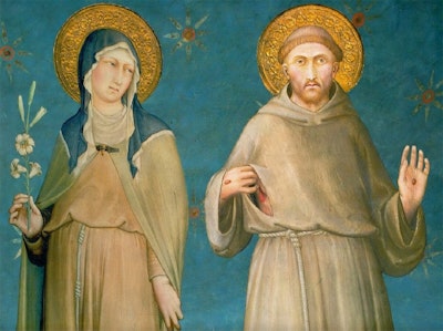 San francesco e santa chiara